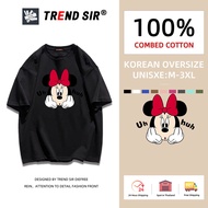 TrendSir  NEW เสื้อยืดคอกลมแขนสั้น Mickey 7สี M-3XL