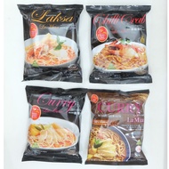 Prima Taste La Mian (Laksa, Curry, Chilli Crab, Curry Wholegrain) 185g