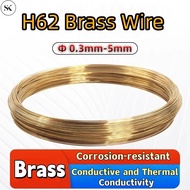 SK Brass Wire Brass Wire H62 Copper Wire Brass Rod Bare Wire Copper Wire Round Wire Fine Round Rod S