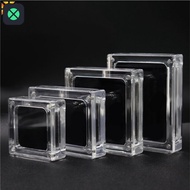 1F Acrylic Magnetic Jewelry Display Box Transparent Gemstone Diamond Display Stand Pendant Necklace 