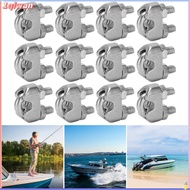1qiwan-my CHICIRIS 12pcs M3 Stainless Steel Wire Rope Cable Clamp  U Bolt Saddle Fastener with Polis