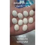 Howlite Turquoise Agate 18x13 mm