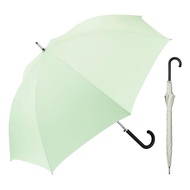 Waterfront Long Umbrella Rain Umbrella LESS IS MORE Series 'Airy Light Jump' Smoke Green 65cm Slim a