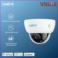 VNBIQ Reolink กล้อง4K PoE 8MP กล้องเฝ้าระวัง IP ออปติคอล5X ซูม IK10ป้องกันการระเบิดกล้องรักษาความปลอดภัยกลางแจ้ง Vnea