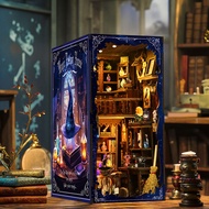 Magic Potion Hot Sale Book Nook DIY Small House Bookend Creative 3D Wooden Puzzle CD25.12.16