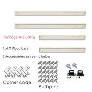 Choice 30x40 30x30 40x50 Wood Frame For Canvas Oil Painting Picture Nature DIY Frame For Diamond Pai