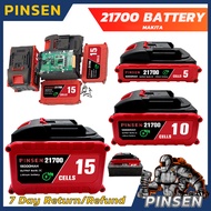 PINSEN MT-21V 5C 5/10/15 cells 21700 battery Lithium battery capacity for MAKITA tools 21700 Battery