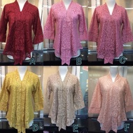 HITAM Brukat Kebaya Top Kartini Kebaya Top Plain Floy Politikaru Kebaya Top Various Colors modern Ke