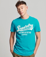 Superdry Vintage Home Run T-Shirt - Enamel Blue