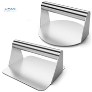 2Pcs Burger ,Hamburger ,5.5Inch Round & Square Smash Burger  for Hamburger Smasher Tool Easy Install