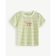 Form Fitted Women's Striped Short Sleeve T-shirt - Routine 10S26TSSW027