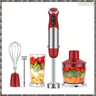 [L W H Y] Handheld Kitchen Blender 1000W 5-in-1 Hand Blender 12- Blender for Food, Soups Purees and 