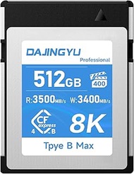 512GB CFexpress 4.0Type B Memory Cards for 8K RAW Photo and Video Recording Compatible with Nikon R5