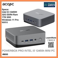 ACEPC PowerBox pro Intel i5 12450H Mini PC (Win11 Pro)