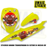 Yamaha Mio Sporty Transparent Striping Arai Japan Design Transparent Striping