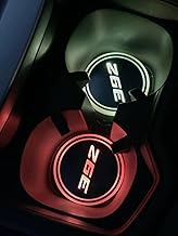 2PCS Rechargeable 392 Ambient Led Light Car Cup Holder Coaster Mat with LDR and Accelerometer for Do