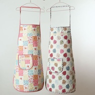 Apron New Style Floral Apron Cotton Apron Kitchen Apron Household Apron Sleeveless Apron