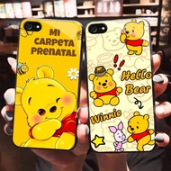 HW-38 GlassWinnie The Pooh Casing for iphone 6 XR 8 XS 6S SE X 7 Max Plus 2020 2022