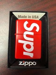 Supreme logo Zippo lighter 打火機