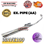 EXHAUST PIPE WAVE100 WAVE 100 EXZOS PIPE AA WAVE-100 EX PIPE "GP RACING"