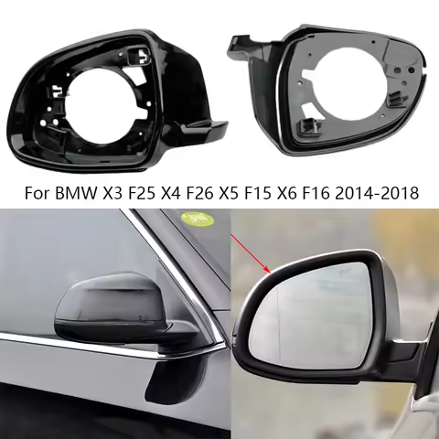 Auto Side Rearview Mirror Frame House Case For BMW X3 F25 X4 F26 X5 F15 X6 F16 2014 2015 2016 2017 2