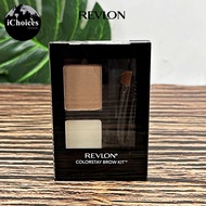 Revlon _ ColorStay Brow Kit™ 1.42 g เรฟลอน คัลเลอร์สเตย์ โบร์ว คิท ที่เขียนคิ้วแบบฝุ่น ชุดแต่งคิ้ว ใ