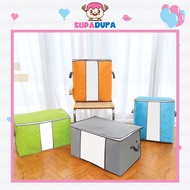 65L Large Capacity Foldable Storage Bag Portable Zipper Bag Baby Mommy Clothes Quilt Toys Organizer 