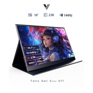 VFLOW Portable Monitor 1080P/4K  IPS 60HZ/144HZ 2K QHD for Laptop Type-c HDR Ultra-thin Display