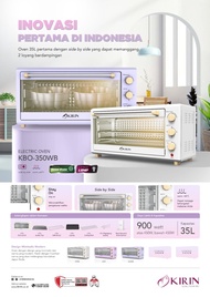 Kirin Beauty Oven 35 Liter KBO-350WB Oven Listrik KBO350 WB Pemanggang