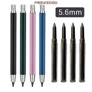 FREEWOODIEGI Mechanical Pencil Writing Metal 5.6mm 2B/4B/6B/8B Pencil Refill Sketch Drawing Tool