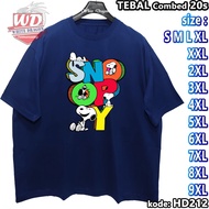 SNOOPY T-SHIRT L XL 2XL 3XL 4XL 5XL 6XL 7XL 8XL 9XL T-SHIRT JUMBO SIZEBIG HD212