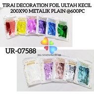 BIRTHDAY DECORATION CURTAINS BIRTHDAY FOIL CURTAINS KCL PARTY CURTAINS 200x90