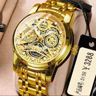 Men's Waterproof Luminous Hollow non-mechanical Luxury Stainless Steel Watch ORUSS 4088 Watches