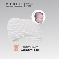 Clove baby luv pillow 100% memory foam - wool knitting baby pillow