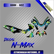 Decal Yamaha N-Max Design Code 021-025