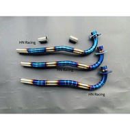 Fuled Wave 125i A110 2017 2024 Titanium Color Inox Neck Size 27 Solid Form