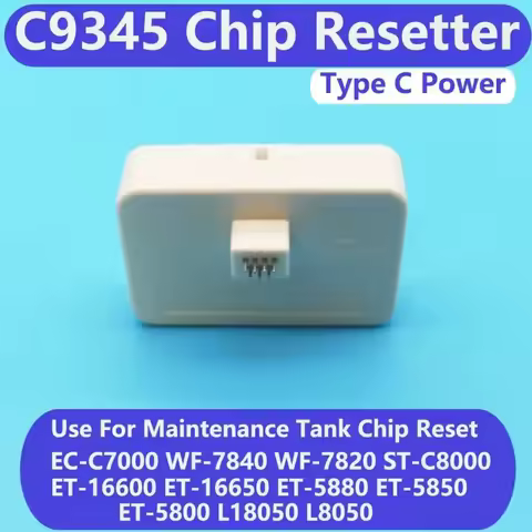 L15150 Maintenance Resetter Chip C9345 Tank Resetter For Epson L18050 L8050 L15160 L15158 L6578 7830