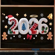 Decal Christmas 2026 – Christmas decoration, anti-static