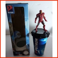 Petron Avengers Iron man Captain America Hulk Thor mint in box brand  new tumbler hard to find