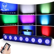ALIEN 8 LED RGBW 4IN1 DMX Wall Wash Lamp DJ Disco Party Stage Light Effect for Dance Bar Holiday Wed