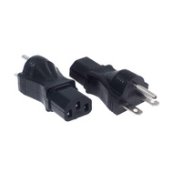 US to IEC 320 C13 Power Converter Adaptor,NEMA 6-15P Male to C13 Female Industrial Power Plug UPS/PD