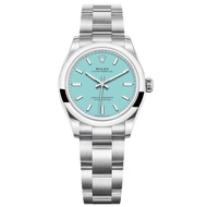 R0.lex  O.yster Perpe.tual Mechanical 31/36mm Automatic Watch Women's Tiffany Blue CLDD