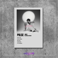 Wall band music album cover without wooden frame Pulse cover album by Benson Boone