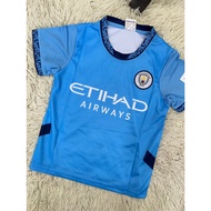 Manchester City Children's Sports Shirt Size 9 Name haaland With Pants