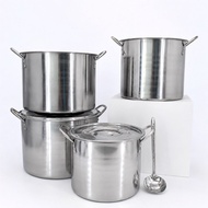 Votine Stainless Steel Stock Pot with Lid - 24cm | 26cm | 28cm | 30cm