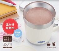 (白色) 日本Thermos 350ml不鏽鋼真空保溫杯