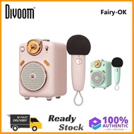 Divoom Fairy OK Audio Bluetooth Speaker, with microphone Green, Portable  Audio Pink