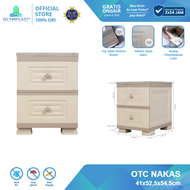 Olymplast Nakas - Drawer - Rak Meja - Lemari Penyimpanan / OTC NAKAS