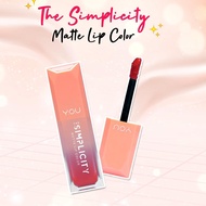 Y.O.U ۝ YOU The Simplicity Matte Lip Color