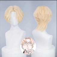 Silky Alien Stage Alien Stage Alien Stage Luca cos Wig Simulation Scalp Top cosplay Full Headgear